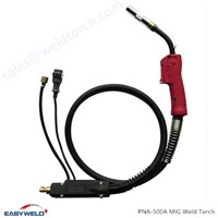 Quality Air Cooled 500Amp MIG Welding Torch Compatible with PANASONIC Product