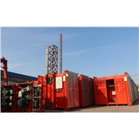 4t Load Double Cage SC200/200 Electric Construction Elevator Frequency Type Used in Philippines