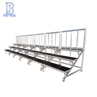 Guangzhou Supplier Mobile Chorus Stage Choral Riser Aluminum Folding Choir Stage