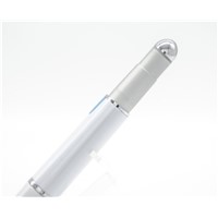 White Portable Mini Cool &amp;amp; Hot Eye Massage Pen