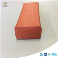 Foam Silicone Rubber Strip Foam Sealing Strip
