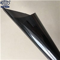 High Quality 1 Ply PET Holographic 1.52*30 m Vlt15% Self-Adhesive Solar Static Window Glue Tinting Film for Car Window