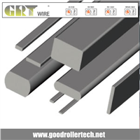 Cold Rolled Square Steel Sharp Edge/Corner Radius Steel Wire Stainless Flat Steel Wire