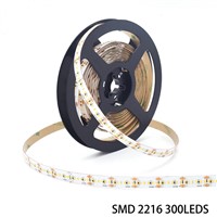 24V Ultra Thin Constant Voltage High CRI 95 300leds/m SMD 2216 LED Strip Light