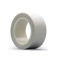 Fiberglass Fabric Cloth Tape with Adhesive, Excellent Electric Insulation, High Temperature Resistance, Color White