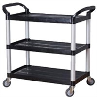 Plastic Dining Car Hand Carts Kitchen Trolley