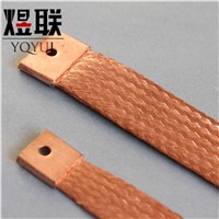 Braided Copper Earthing Tape Grounding Connector