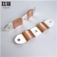 Electrical Copper Clad Aluminum Braid Slivered Connector Earthing Jumper