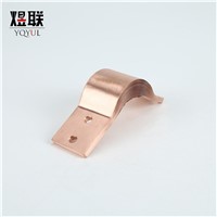 Laminated Foil 0.1mm Flexible Copper Conductor Electrical Shunt