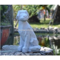 Outdoor Art Animal Garden Dog Statue