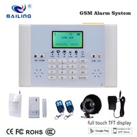2019 Popular GSM Home Wireless Security Android Ios APP Alarm System (BL-6000)