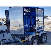Fully Enclosed Trailer Movable Transformer Oil Processing &amp;amp; Filtration Machine, Rainproof, Easy to Transport