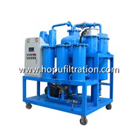 Hydraulic Oil Purifier Cleaning Equipment, Lube Oil Filtration System with Vacuum Dehydrator, Degas