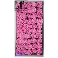Top Quanlity Wholesale 50 Pcs Soap Rose Flower Best Gift for Valentine's Day/Mother's Day, Wedding &amp;amp; Home Decoration.