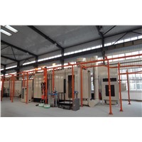 Powder Coating Line with Powder Coating Booth/Curing Oven