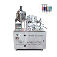 TFS-250 Soft Tube Filling &amp;amp; Sealing Machine Packaging Ointment