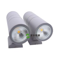 Outdoor 2700k-3200k White Blue Yellow Hotel Building Ip65 Landscape Wall Lamp LED up &amp;amp; Down Light 30W 40W 60W
