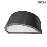 Commercial Radius LED Wall Pack Lights, 40W, 100-277VAC, 5 Yrs Warranty