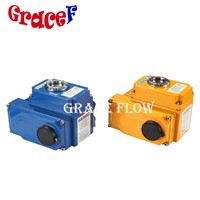 China Supplier 12v 24v 110v 220v 380v AC Quarter Turn Electric Actuator Price