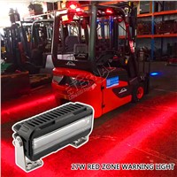 27W Red Zone Safety Forklift Light LED Warning Lamp Agriculture Construction Equipment Lamp