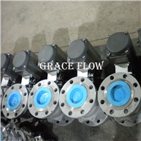 China Flange Ball Valve Industrial Valve with Pneumatic Actuator Or Electric Actuator