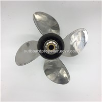 4Blades New Marine Boat Stainless Steel Outboard Propellers Can Be Replacement for Yamaha 50hp to 130hp Engine