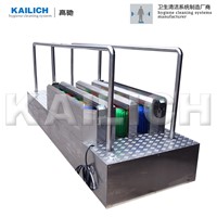KLC-K831 Mine Wipers (Single Channel) Boot Washer Shoe Sole Cleaning Machine