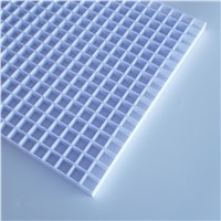 White Plastic Egg Crate Grille, EggCrate Core, China Manufacturer