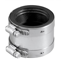 Shielded Transition Couplings for Cast Iron, Plastic, Steel, Copper Pipe Connection