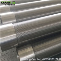 Stainless Steel Continuous Slot Wire Wrap Screens for Deep Well Drilling