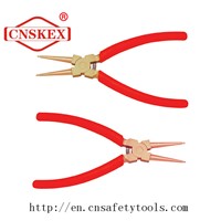 Non Sparking Beryllium Copper or Aluminum Bronze Internal Circlip Pliers