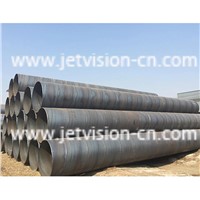 High Quality ASTM A53 GR. B Carbon Spiral Welded SSAW Steel Pipe