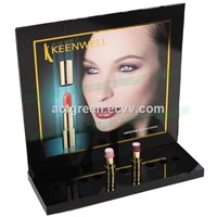Cosmetics Make up Lipstick Acrylic Counter Display Plexiglass Retail Display Stand Set AGD-098
