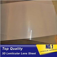 Blank PP Lenticular Sheet 0.38mm Transparent 100 Lpi 3d Plastic Printing Film Clear Flip Lenticular Lens for Sale