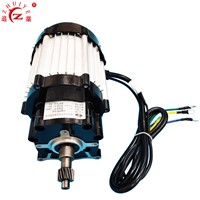 1500W 60V Brushless DC Permanent Magnet Synchronous Motor for Electric Tricycle