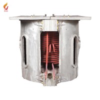 100kg Small Smelting Furnace China Scrap Aluminum Melting Furnace