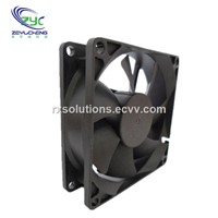 8025 DC 12V 0.3A Brushless Server Square Cooling Fan with Connector