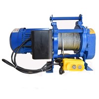 Electric Pulling Winch 380 Volt Electric Winch 2 Ton with 60m Cable