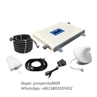 900 2100 2600 Mhz Tri Band 2g 3G 4g Lte Mobile Phone Signal Booster with Outdoor Indoor Antenna