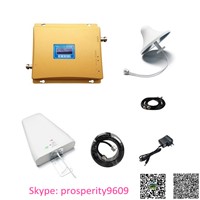 GSM 900mhz + Wcdma 2100mhz Dual Band 2g 3G Mobile Cellphone Signal Booster Repeater