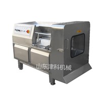 Meat Cuber Machine for Cutting Frozen Meat into Small Pieces, Automatic Meat Cutting Machine
