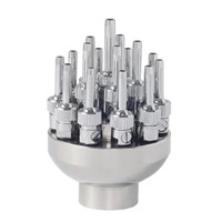 Three Level Flower Water Fountain Nozzles