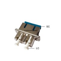 Duplex LC to SC Fiber Adapter, LC SC Adapter with Superior Interchangeability