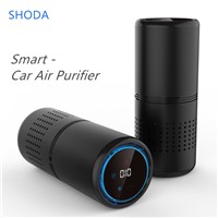 Smart Car Air Purifier Mini Cup Shape Hepa Filter Air Cleaner Anion PM2.5 Remove Formaldehye For Car Hotal Kids