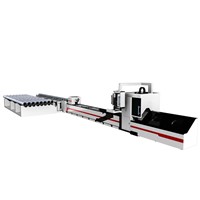 CNC Fiber Laser Metal Pipe / Tube Cutting Machine Laser Cutter Price for Sale