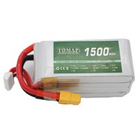 100C Model Aircraft Batteries Lithium Ion Rechargeable Battery 1500Mah for RC Devices