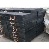 HDPE Crane Outrigger Pad /Crane Foot Pads with Convex Mark Face Manufacture