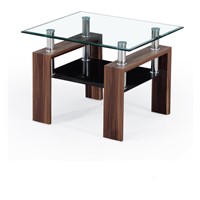 Modern Style Center Table, Modern Italian Design, Material of Tempered Glass with Painting Leg