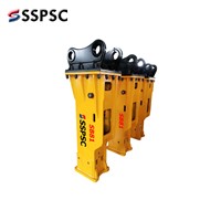 Hydraulic Rock Breaker Hammer Drill Tools for 20 Tons Excavator
