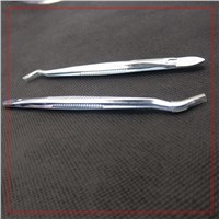 Disposable Tweezers Dental Iron Tweezers 14.5 Cm Elbow Can Be Packaged Independently Factory Direct Sales Are Good a